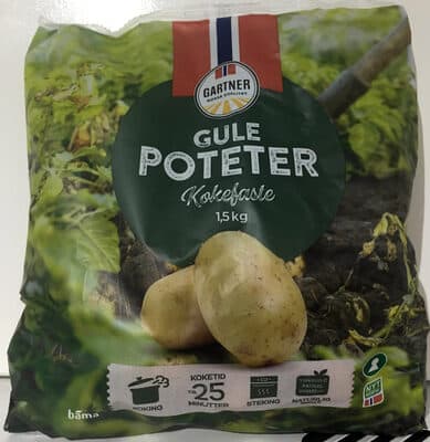 Gule Poteter Kokefaste