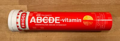 Kosttillskott ABCDE-vitamin