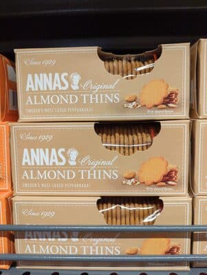 Thins galletas almond