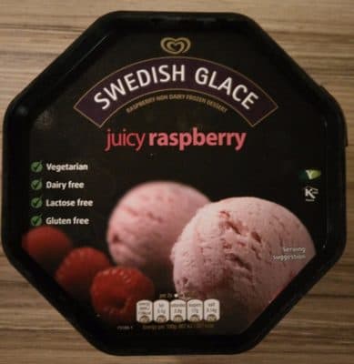 Swedish Glace Raspberry Non Dairy Frozen Dessert
