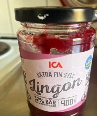 Extra fin sylt Lingon