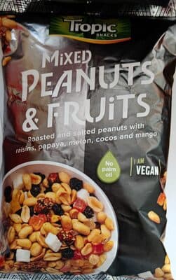 Mixed Peanuts & Fruits