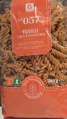 No 057 Fusilli 100% Fullkorn