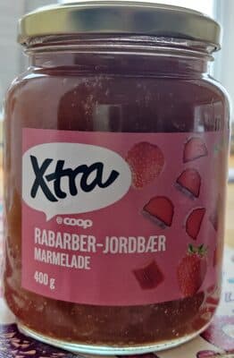 Rabarber-Jordbær Marmelade