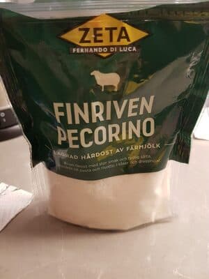 Frskriven pecorino
