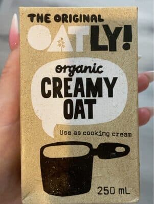 Organic creamy oat