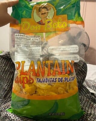 Plantain chips
