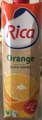 Orange juice drink
