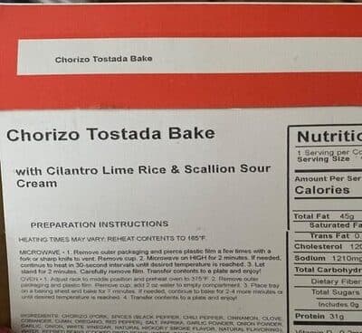 Chorizo Tostada Bake