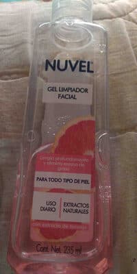 Gel limpiador facial