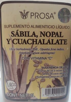 Sbila, Nopal, Cuachalalate