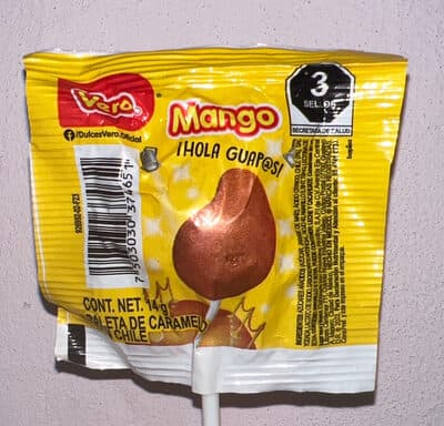 Paleta de caramelo con chile