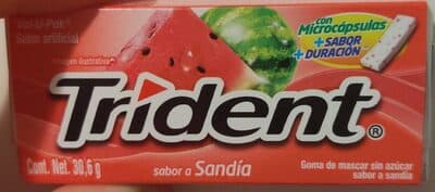 Trident sabor a Sanda