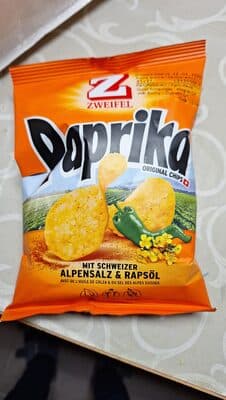 Paprika, original chips