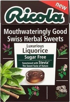 Mouthwateringly Good Swiss Herbal Sweets Luxurious Liquorice Sugar Free