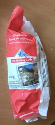 Mountain Butter 82% lactic fat