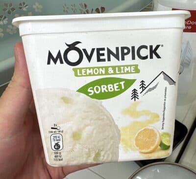 The Art of Swiss Ice Cream Sorbet Lemon & Lime