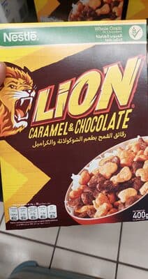 Crales Lion caramel et chocolat