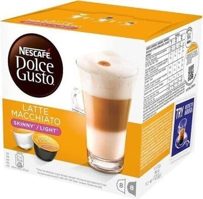 Gusto Skinny Latte Macchiato Coffee Pods
