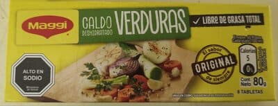 Caldo Deshidratado Verduras