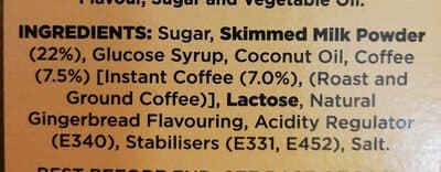 Nescafe Caf Menu Latte Gingerbread