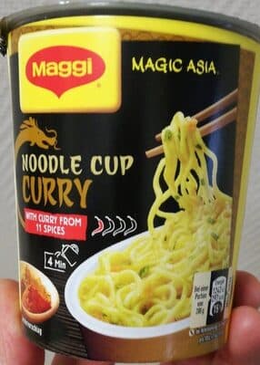 Noodle cup Curry