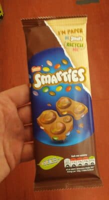 Smarties chocolate bar