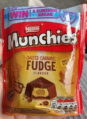 Munchies salted fudge