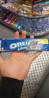 Oreo got ice cream