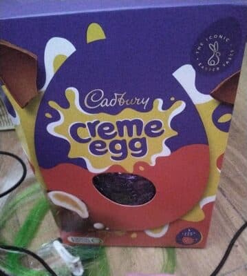 Cream egg Easter egg