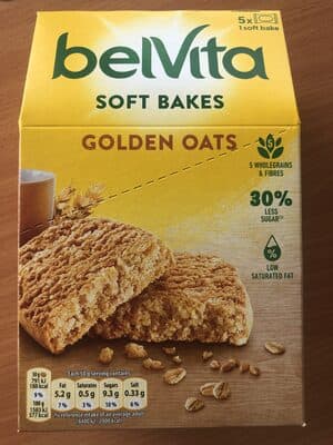 Belvita Soft Bakes Golden Oats