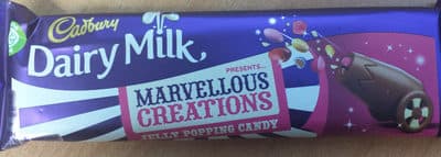 Dairy Milk Marvellous Creations Jelly Popping Candy Shells