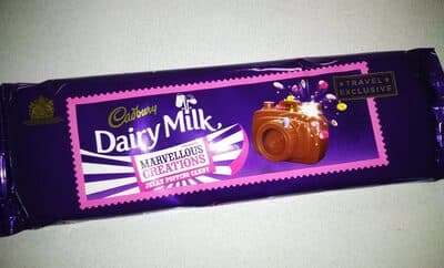 Cadbury Dairy Milk Marvellous Creations Chocolate Tablet Jelly Popping Candy Shells