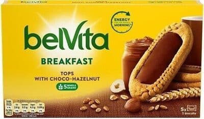 Belvita Breakfast Biscuits - Breakfast Chocolate and Hazelnut Filling