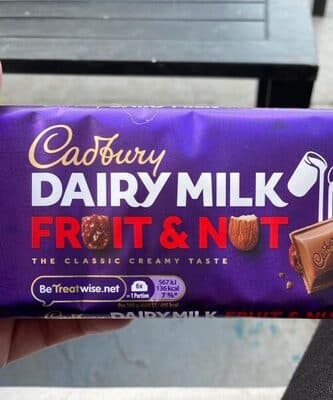 Dairy Milk Fruit & Nut