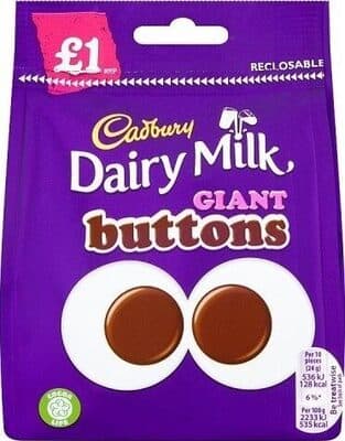 Dairy Milk Giant Buttons Chocolate
