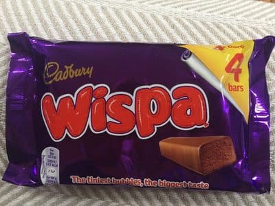 Cadbury Wispa Chocolate Bar