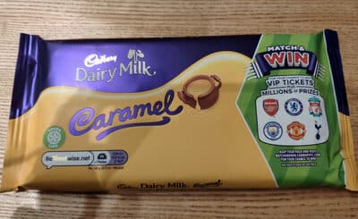 Cadbury Dairy Milk Chocolate Bar Caramel