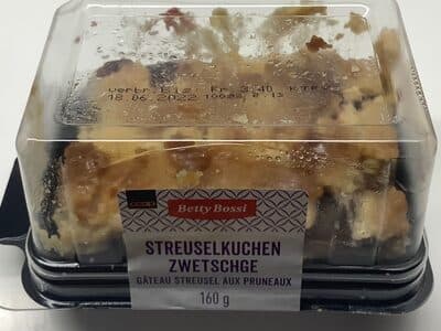 Streusel aux pruneaux