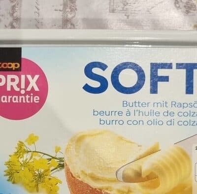 Burro con olio di colza