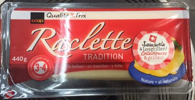 Qualit & Prix Raclette Semi-hard cheese with pasteurized milk