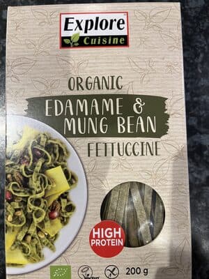 Fettuccine Edamame Et Mungo