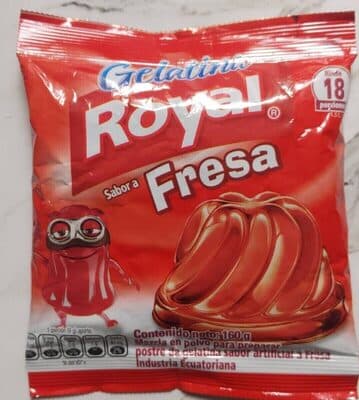 Gelatina Sabor a Fresa
