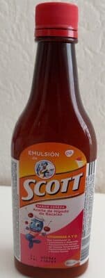 Emulsion de Scott cereza