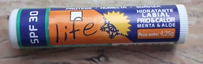 Hidratante labial frio & calor
