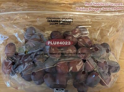 Red Seedless Grapes