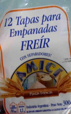 Tapas Para Empanadas Freir