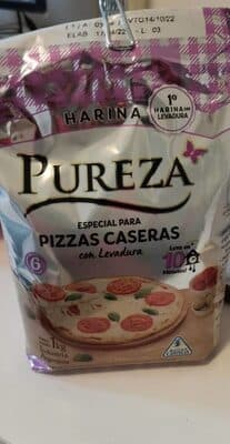 Harina especial pizza casera con levadura
