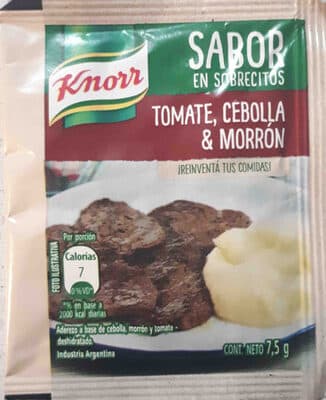 Knorr sabor en sobrecitos