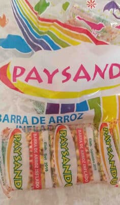 barra de arroz inflado paysandu